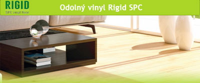 Rigid SPC vinylová plovoucí podlaha, ideální pro vlhké prostory